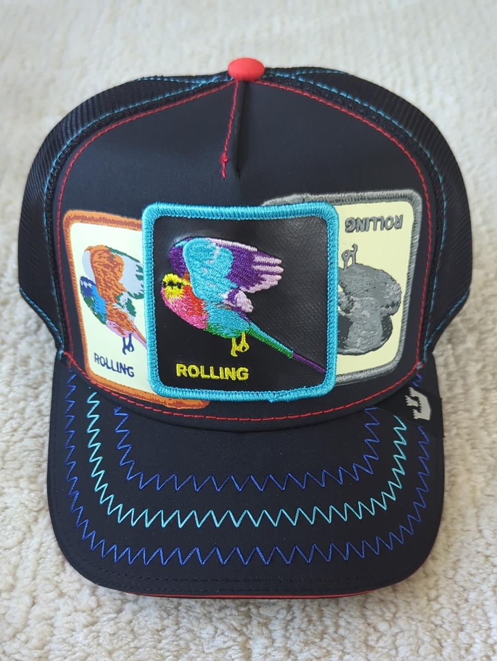 Goorin Bros Rolling Drip Animal Farm Snapback Trucker Hat